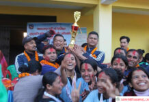 राष्ट्रपति रनिङशिल्डमा शारदा मावि प्रथम