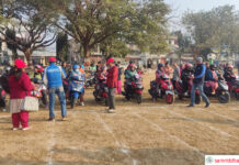 शिक्षक दौडमा भानु माविका मुकेश प्रथम, स्लो स्कुटीमा भृकुटी माविकी सिर्जना प्रथम