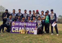 जितपुर सिमरा क्रिकेट कपमा मकवानपुर सहभागी हुने