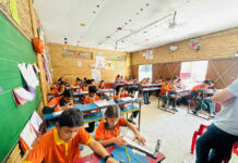 थाहा नगरमा आइतबार पनि विद्यालयहरु संचालन