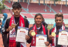 केन्द्रस्तरीय राष्ट्रपति रनिङशिल्डमा मकवानपुरका तीन जनालाई स्वर्ण पदक