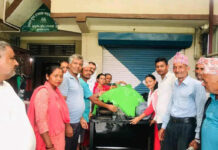 किसानलाई च्यापकटर वितरण