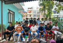 यु–१७ को छनोटमा सहभागी हुने खेलाडीको विदाई
