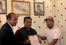 पुरस्कारका लागि मन्त्रीलाई खेलाडी संघको ध्यानाकर्षण, खेलाडीको हितमा प्रतिवद्ध छुः मन्त्री महर्जन