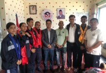 अन्तर्राष्ट्रिय तेक्वान्दोमा सहभागी हुने मकवानपुरे खेलाडीहरु बंगलादेश प्रस्थान