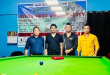 मेयरकप स्नुकर प्रतियोगिताः सेमिफाइनल समीकरण पूरा