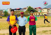 यु–१९ प्रादेशिक टिम छनोट क्रिकेट प्रतियोगिता, मकवानपुर र ललितपुरको खेलमा वर्षा बाधक