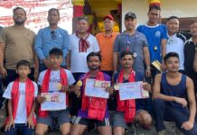 मनकामना दौड प्रतियोगितामा गौतम प्रथम