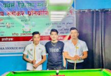 मेयरकप स्नुकरको क्वार्टरफाइनल समीकरण पूरा