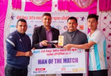 मनहरी फुटबलः एफसी परेली फाइनलमा