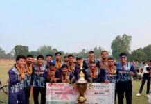 मेयरकप क्रिकेटको उपाधि मकवानपुरको पोल्टामा