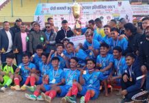 प्रदेश लिग फुटबलको उपाधि काठमाडौंले जित्यो