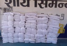 एक लाख ४० हजार रुपैयाँको अवैध लत्ताकपडा बरामद