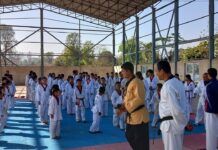 तेक्वान्दो खेलाडीहरुको बेल्टटेस्ट