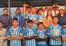 मकवानपुरगढीको राष्ट्रपति रनिङ्ग शिल्ड शारदा माविलाई