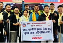 बुटवल मेयर कप स्नुकरमा सहभागी हुने खेलाडीको बिदाइ