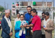 हेटौँडामा उपकुलपति कप महिला फुटबल सुरु