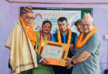 अधिकारीलाई शिव सावित्री सम्मान, नेगी उत्कृष्ट मुक्तककार