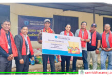 विपन्न समुदायलाई खाद्यान्न सहयोग