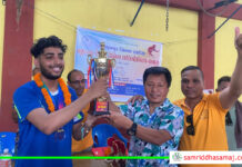 जिल्लास्तरीय टेबलटेनिसको उपाधि एन्जललाई