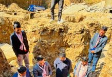 भीमफेदीमा वडा प्रशासनिक भवनको शिलान्यास