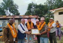 कैलाशका पाँच टोल पूर्ण सरसफाई तथा खानेपानीयुक्त समुदाय घोषणा