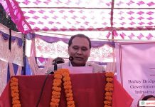 विपद्को समयमा भारत भरपर्दो मित्र : मन्त्री घिसिङ