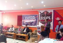 सहिद स्मारक प्रिमियर लिगको अक्सन सम्पन्न