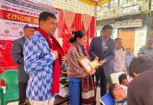 नेत्रहिन खेलाडी देवकी सम्मानित