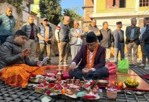 मकवानपुर बहुमुखी क्याम्पसमा भवन शिलान्यास
