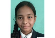 ९ कक्षामा अध्ययनरत तेरिसा आइतबारदेखि बेपत्ता