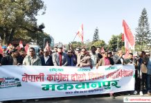 काँग्रेस विशेष महाधिवेशनमा मकवानपुरको सहभागिता