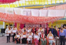 बकैया कला साहित्य महोत्सव सम्पन्न, विभिन्न विधाका ११ जना नगदसहित सम्मानित