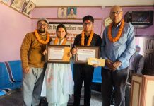 कार्की र घिमिरे उत्कृष्ट हुँदै पुरस्कृत