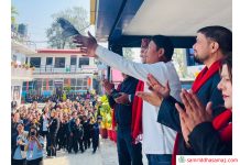 तुलसीमेहर मेमोरियल स्कुलको खेल सप्ताह सुरु