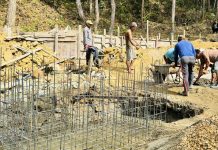 खानेपानी मुहानमा ट्याङ्की बनाइँदै, राइटोलका १५० घरधुरी लाभान्वित हुने