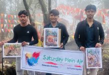 छत्रेडाँडामा शनिबारीय चित्रकला कार्यशाला