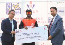 प्रधानमन्त्री कप क्रिकेट, मधेश प्रदेश शीर्षस्थानमा