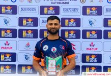 प्रदेशस्तरीय प्रधानमन्त्री कप क्रिकेट : मकवानपुरको पहिलो जित