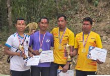 बकैयामा व्याडमिन्टन प्रतियोगिता : उज्वल र सहदेवको जोडी प्रथम