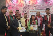 पत्रकार मायालु र रविराज सम्मानित