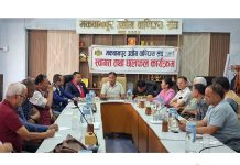 प्रतिनिधिसभा सदस्य गौतमसँग मकवानपुरका व्यवसायीको छलफल