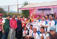 शारदासँग बदला लिँदै जीएसलाई भलिबलको उपाधि